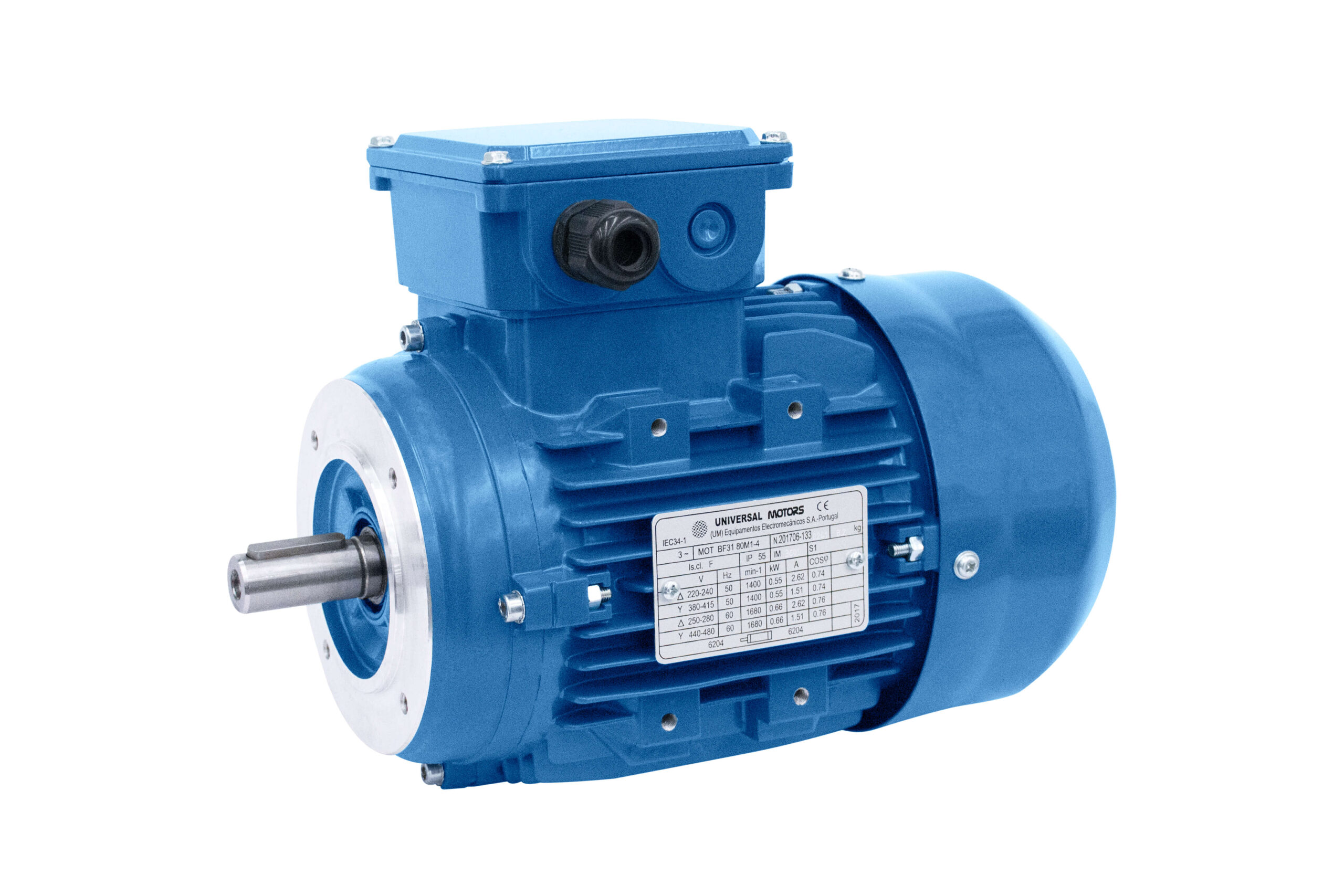 80 FRAME 0.75KW 1500 RPM