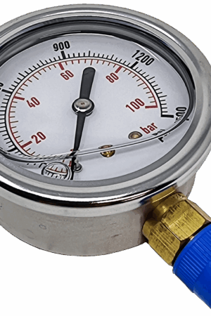 63MM P GAUGE 1/4 BSP BOT CONN